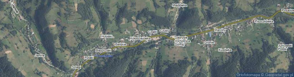 Zdjęcie satelitarne Osiedle Czajki os.